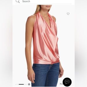 Ramy Brooke Silk Convertible Top